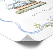 Nieuw Chapter Blue boog Hoeveel Snoepjes Poster (Hoek)