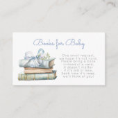 Nieuw Chapter Blue Bow Boeken voor baby wildflower Informatiekaartje (Voorkant)