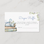 Nieuw Chapter Blue Bow Luier verloot ticket Informatiekaartje (Voorkant)