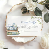 Nieuw Chapter Blue Bow Luier verloot ticket Informatiekaartje