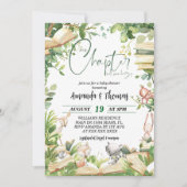 Nieuw Chapter Book Baby shower Kaart (Voorkant)