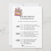 Nieuw Chapter Book bachelorette Scavenger spel Kaa Aankondiging (Voorkant)