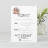 Nieuw Chapter Book bachelorette Scavenger spel Kaa Aankondiging (Staand voorkant)