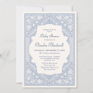 Nieuw Chapter Book Boy Baby shower Kaart