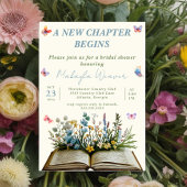 Nieuw Chapter Book Theme Floral Wild Vrijgezellenf Kaart