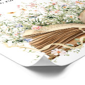 Nieuw Chapter Book Theme Wildflower Luierloempel Poster (Hoek)