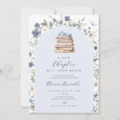 Nieuw Chapter Florial Boy Baby shower Kaart (Voorkant)