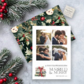 Nieuw Chapter Married & Merry Pas getrouwd Bow 4 F Feestdagenkaart