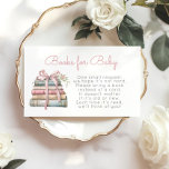 Nieuw Chapter Pink Bow Boeken voor baby ticket Informatiekaartje<br><div class="desc">Nieuw Chapter Pink Bow Boeken voor baby ticket Enclosure Kaart Matching items beschikbaar.</div>