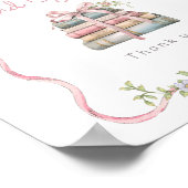 Nieuw Chapter Roze strik Kaarten en geschenken Poster (Hoek)