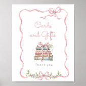 Nieuw Chapter Roze strik Kaarten en geschenken Poster (Voorkant)