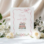 Nieuw Chapter Roze strik Kaarten en geschenken Poster