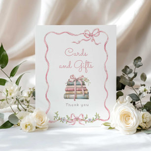 Nieuw Chapter Roze strik Kaarten en geschenken Poster