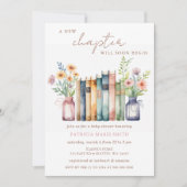 Nieuw Chapter Story boek Genderneutraal Baby showe Kaart (Voorkant)