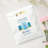 Nieuw Chapter Storybook Baby shower Blue Teddy Bea Bedankzakje (Gezegeld)
