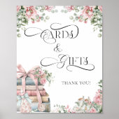 Nieuw Chapter Storybook Bow Bloemen Kaarten en Ges Poster (Voorkant)