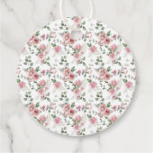 Nieuw Chapter Storybook Floral Baby shower Bedankjes Labels (Achterkant)