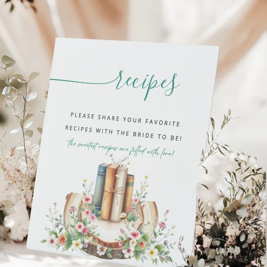 Nieuw Chapter Storybook Recept Vrijgezellenfeest S Reclamebord Met Voetstuk