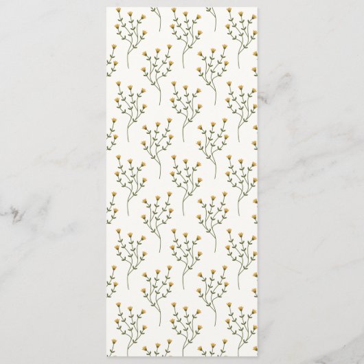 Nieuw Chapter Tea Set Book Vrijgezellenfeest Progr Menu (Achterkant)