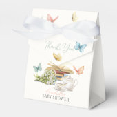 Nieuw Chapter Tea Set Vlinders Boek Baby shower Bedankdoosjes (Voorkant Zijde)