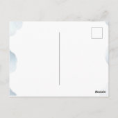 Nieuw Chapter Teddy blue boy baby shower Beer Briefkaart (Achterkant)