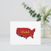 NIEUW CHINA BRIEFKAART (Staand voorkant)