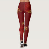 Nieuw Chinees drakenjaar Leggings (Achterkant)