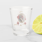 Nieuw Chinees drakenjaar Shot Glas (Achterkant)