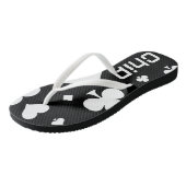 NIEUW! Chip Leader® Black Jack Sandals Teenslippers (Schuin)