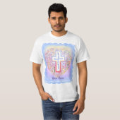 Nieuw christelijk kruis T-shirt (Voorkant volledig)
