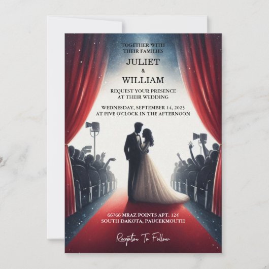 Nieuw Cinema Retro Movie Ticket Meest populaire br Kaart (Voorkant)