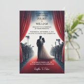 Nieuw Cinema Retro Movie Ticket Meest populaire br Kaart (Staand voorkant)