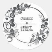 Nieuw Classic Round Sticker Design (Voorkant)