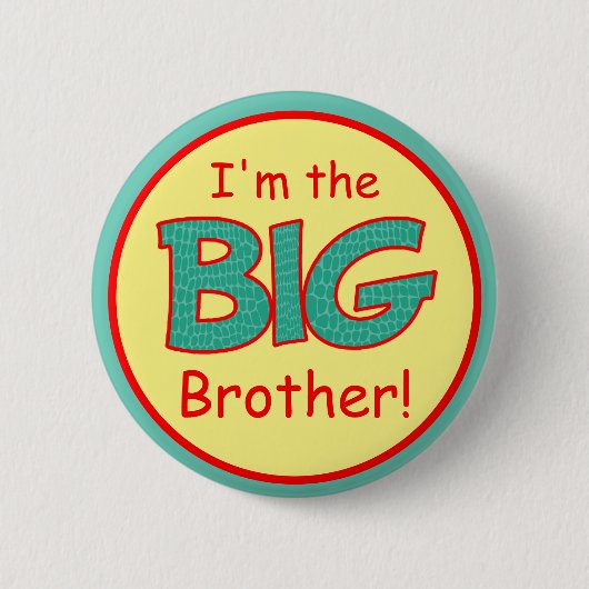 Nieuw! Colorful Big Brother Button (Voorkant)
