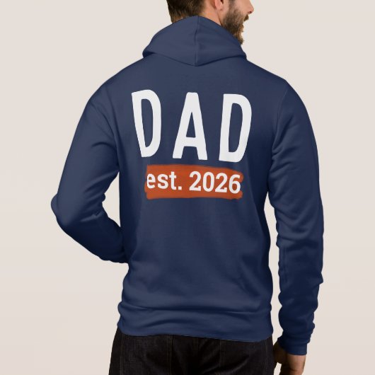 NIEUW DAD - est.2026 Hoodie (Achterkant)