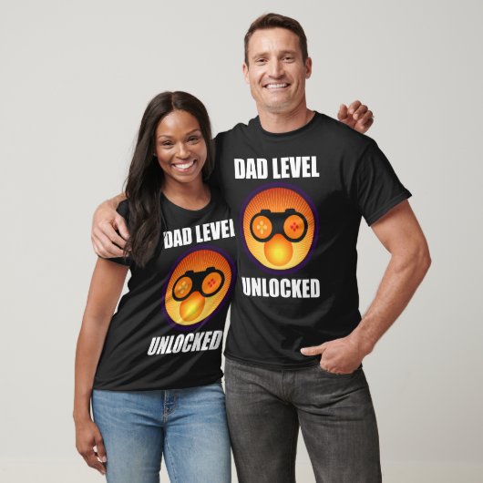 Nieuw Dad Shirt, Dad Level Ontgrendeld Grappig Gam T-shirt (Unisex)
