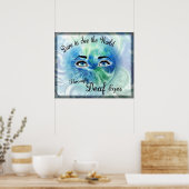 NIEUW "Dare to See the World..." Poster (Keuken)