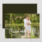 Nieuw de Foto en Manuscript van het Hart van het A Aankondiging (Voorkant / Achterkant)