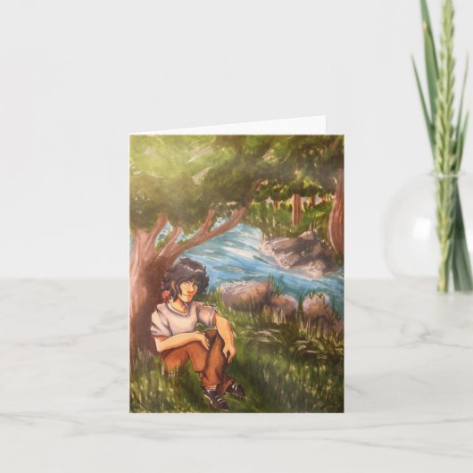 Nieuw design! 2016 Notecard van Mitzvahdigs Bedankkaart (Voorkant)