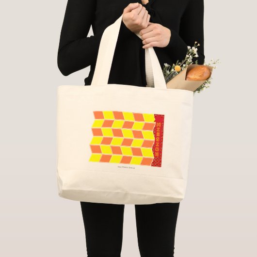 Nieuw district van de missie grote tote bag (Voorkant (product))