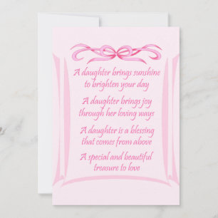 Nieuw dochtergedicht aankondiging