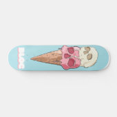 NIEUW - Dood cream door BLOC skateboards (Horizontaal)