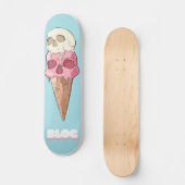 NIEUW - Dood cream door BLOC skateboards (Voorkant)