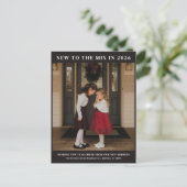 Nieuw Door 24 Vakantie Bewegende Aankondiging Brie (Staand voorkant)