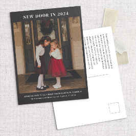 Nieuw Door 24 Vakantie Bewegende Aankondiging Brie