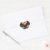 NIEUW EAGLE DESIGN RONDE STICKER (Envelop)