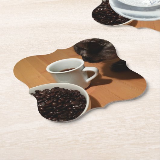 NIEUW Editor Cat Onderzetter van RoseWrites (Gekanteld)