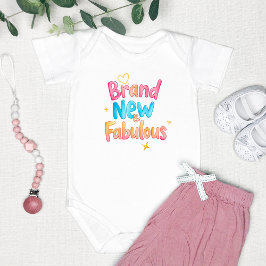"Nieuw en Fabulous" Schattig Romper