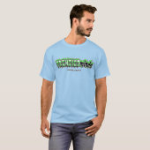 Nieuw en verbeterd! FRENZIEDgeest Green & Crazy te T-shirt (Voorkant volledig)