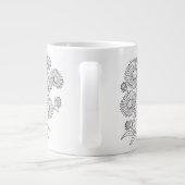 Nieuw-Engeland Aster - Symphyotrichum Novae-Anglia Grote Koffiekop (Achterkant)